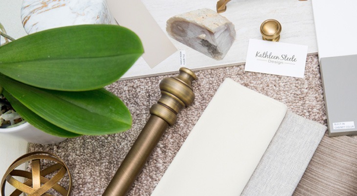 Interior Design material samples.